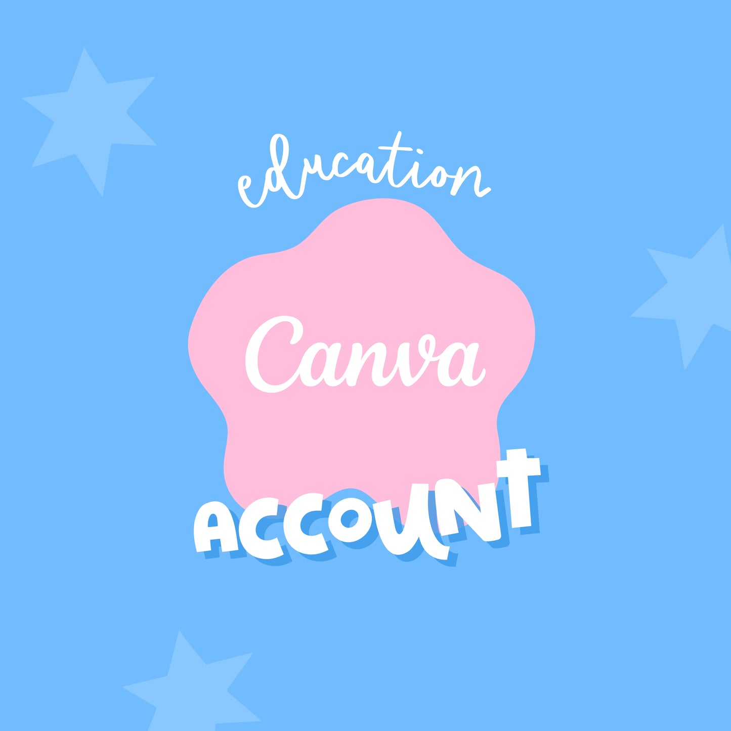 Canva Education 1 Year - Canva Account - GLOBAL