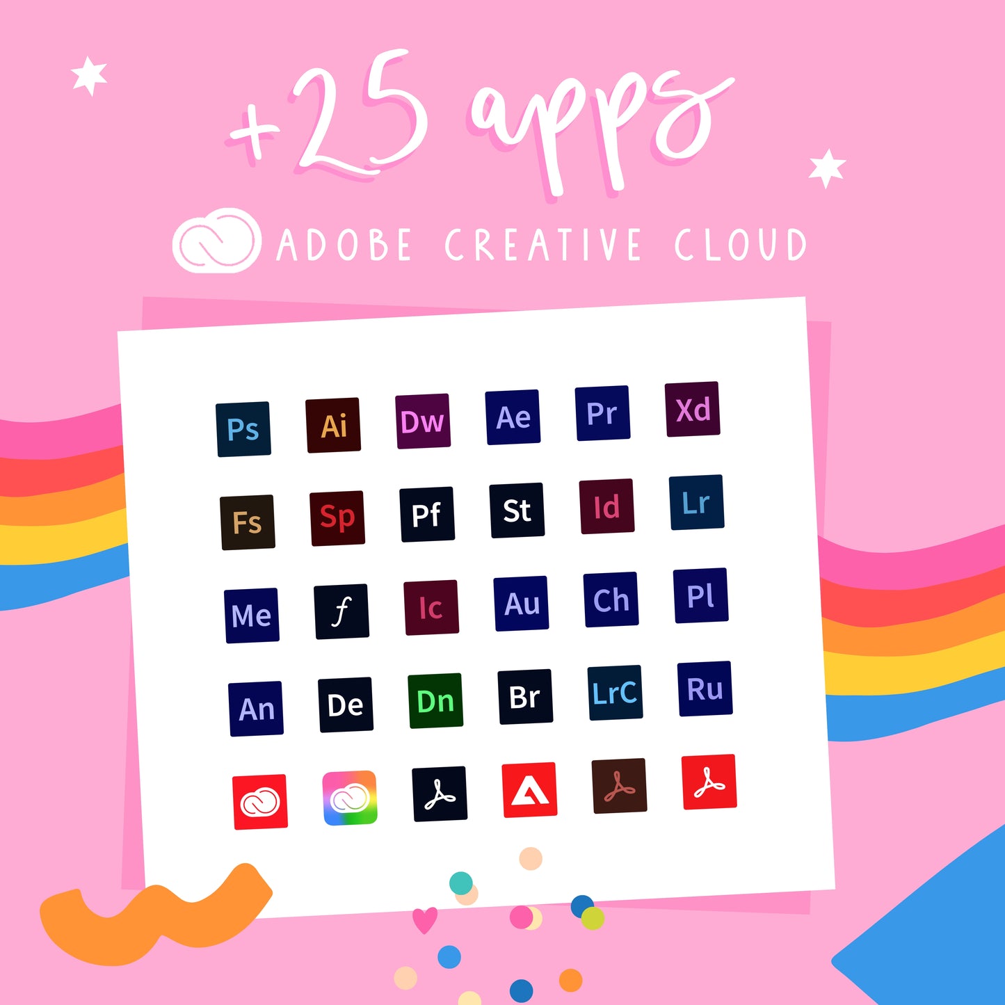 Adobe Creative Cloud Pro subscription
