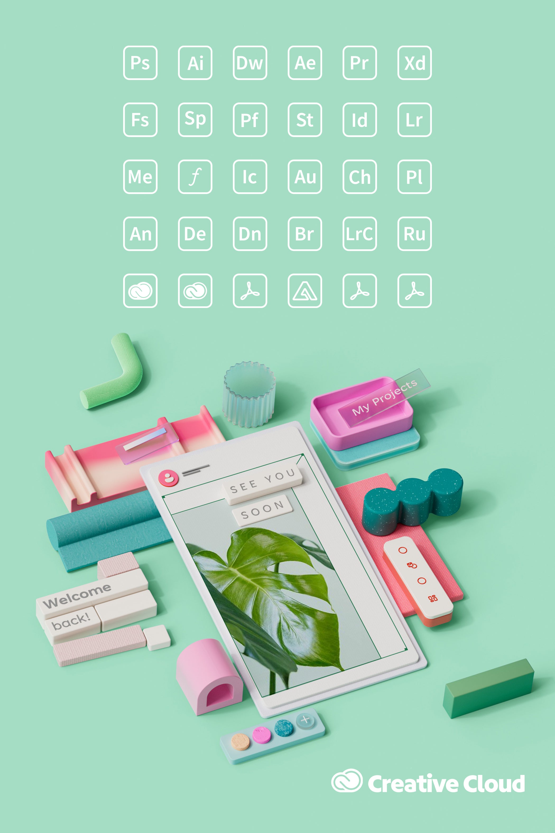 Creative Cloud All Apps (Pro) + Adobe Stock Subscription | Ready Private Account